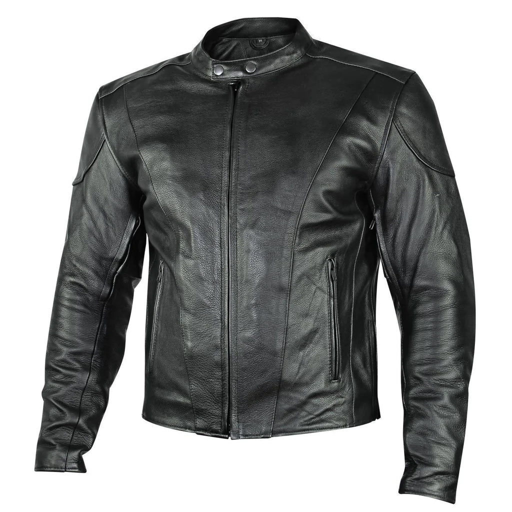 Rider Club - Men's Leather Motorcycle Jacket – DS Online