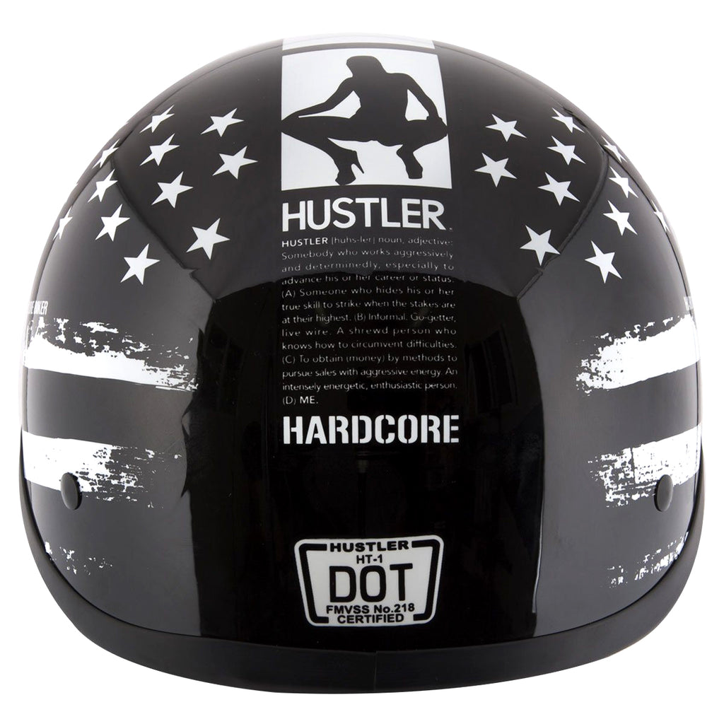 gadsden flag motorcycle helmet MyLeatehr • Premium leather products for bikers
