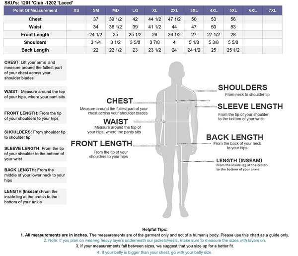 Xelement B95085 Black Leather Motorcycle Vest for Men - Advanced Triple Adjustable Sides Strap