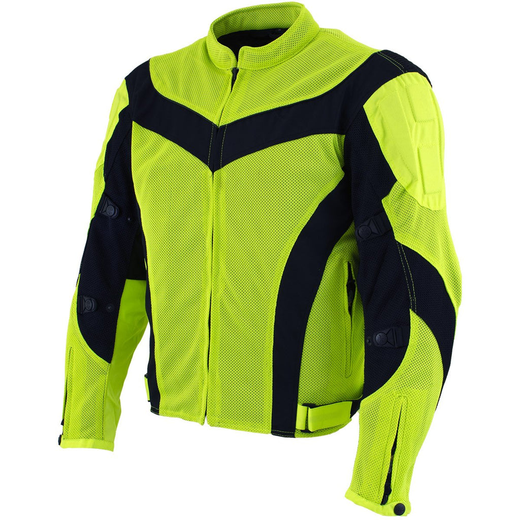 Neon green construction jackets best sale