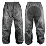 Xelement RN4793 Men's Gray/Black 2-Piece Motorcycle Rain Suit