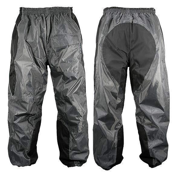 Xelement RN4793 Men's Gray/Black 2-Piece Motorcycle Rain Suit