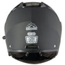 Snow Master TX-50 Flat Black Modular Dual Use Snowmobile and Street Helmet