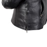 Xelement XS6332 'Road Queen' Ladies Black Cowhide Leather Jacket