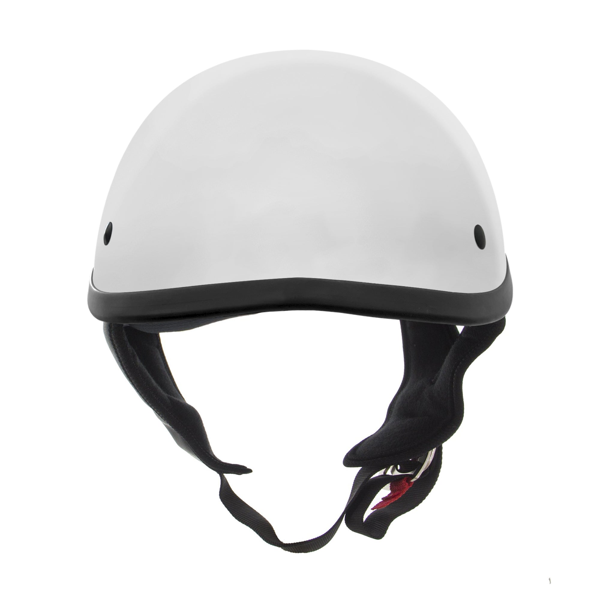 black&white motorcycle helmet Outlaw Helmets T68 Glossy White Motorcycle Helmet for Men & Women DOT Approved