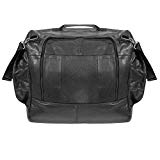 Xelement 1533 Black Premium Leather Large Sissy Bar Bag