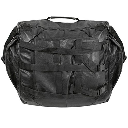 Xelement 1533 Black Premium Leather Large Sissy Bar Bag