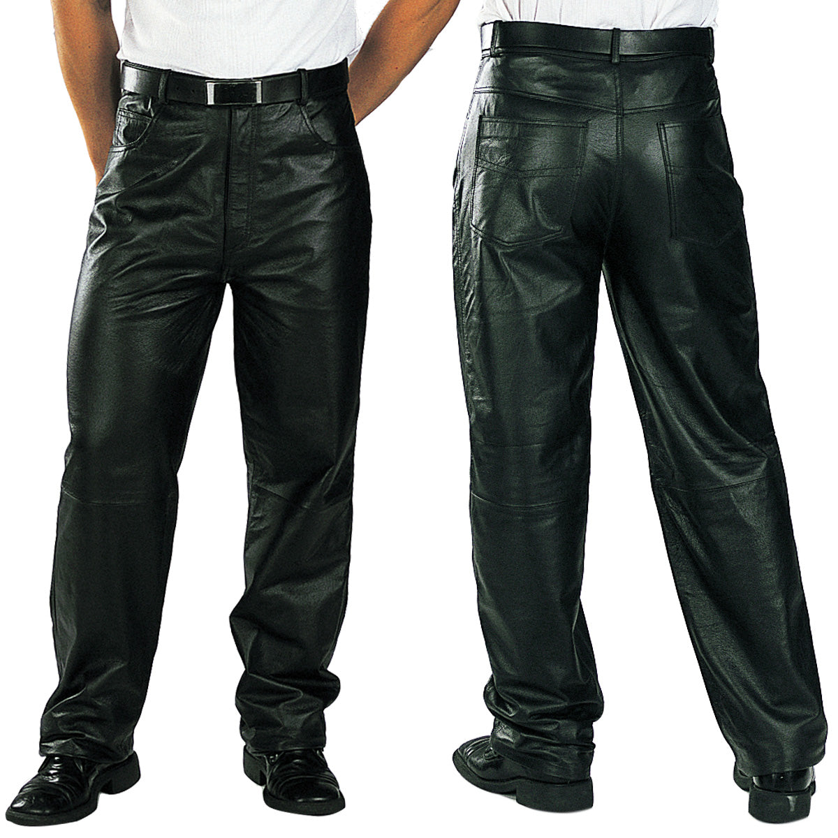 Black Mens Leather Pants | Timeless Style and Unmatched Quality-  ChersDelights Leather Apparel