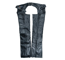 XElement B7700 Unisex Leather Motorcycle Chaps