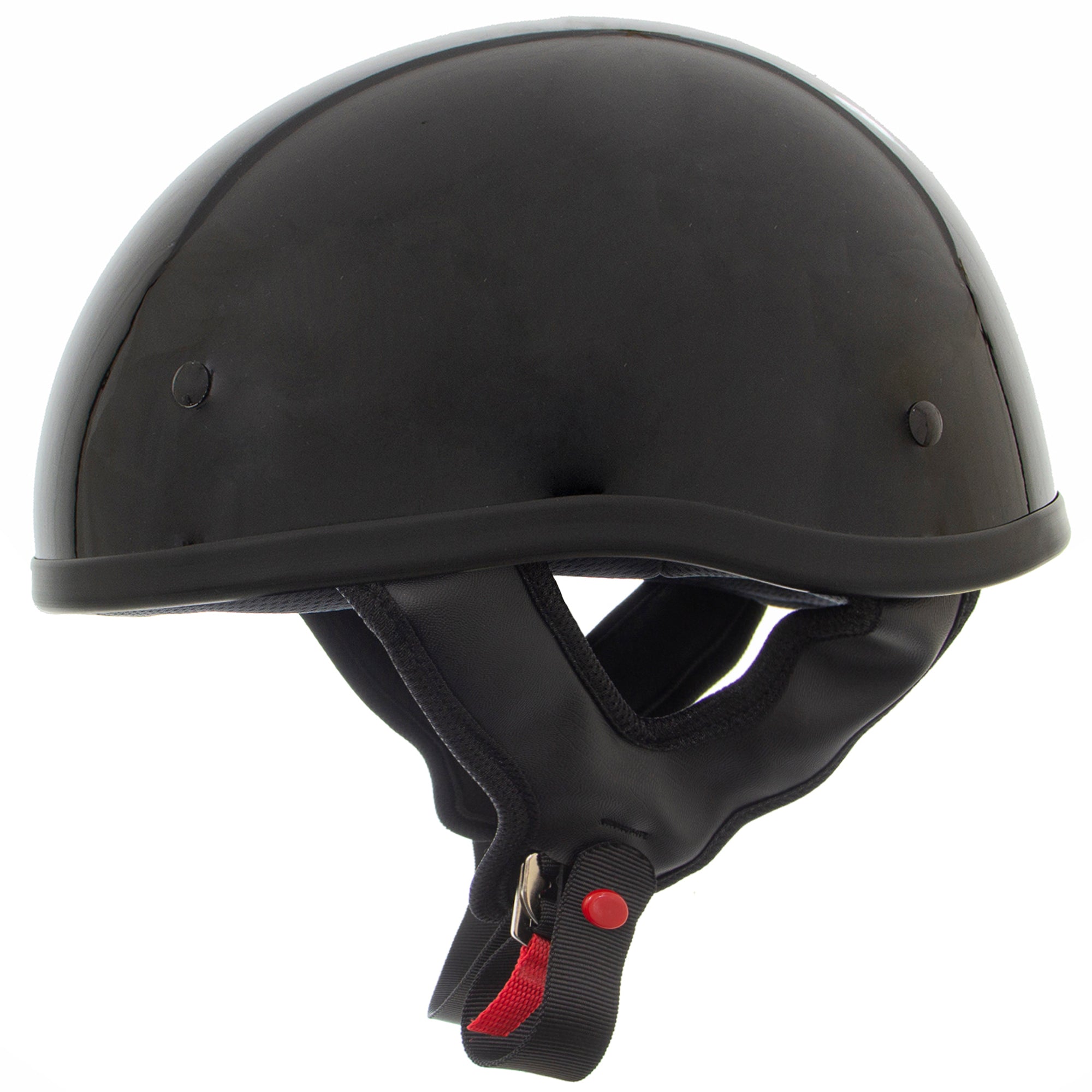 Outlaw Helmets T68 SP Glossy Black Motorcycle Half Helmet for Men & Women DOT Approved Outlaw Helmets T68 SP Glossy Black Motorcycle Half Helmet for Men & Women DOT Approved