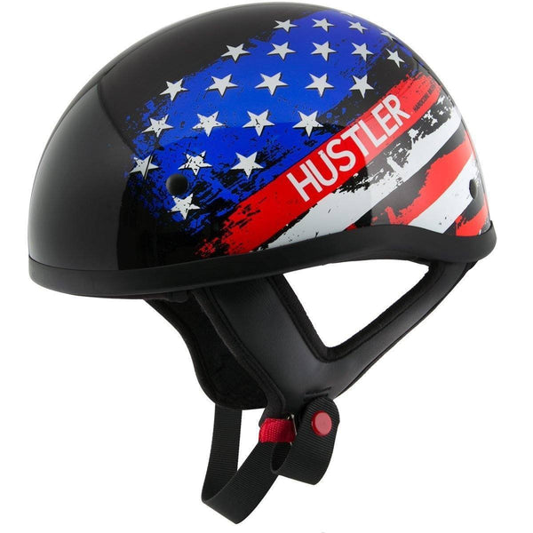 american made motorcycle helmet Full brim Hydro dipped Trump customizable hardhats The Hard Hat Shop polymer alloy shell construction Rodia American Eagle DOT USA