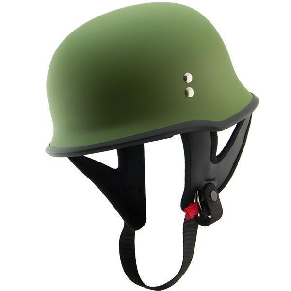 german iron cross motorcycle helmet Outlaw Helmets T99 Black Iron Cross German Style Motorcycle Half Helmet for Men & Women DOT Approved